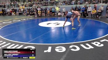 150 lbs Quarterfinal - William Lindsey, Mat-Su Matmen vs Wallace Evans, Interior Grappling Academy