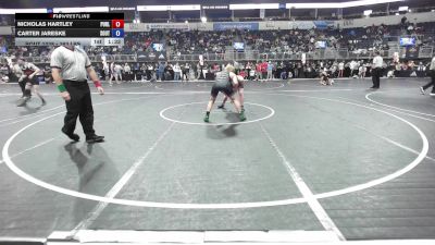 163 lbs Round Of 16 - Nicholas Hartley, Purler vs Carter Jareske, Southwest Timberwolves Wrestling Club