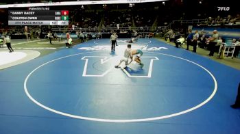 I-160 lbs 5th Place Match - Danny Dacey, Saratoga vs Coleton Owen, Horseheads