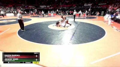 2A 190 lbs Cons. Round 1 - Mason Randall, Mt. Vernon (H.S.) vs Genesis Ward, Evergreen Park