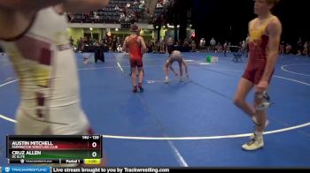 120 lbs Cons. Round 1 - Austin Mitchell, Farmington Wrestling Club vs Cruz Allen, DC Elite