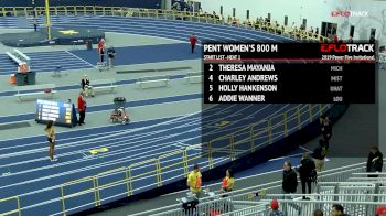 Women's Pentathlon 800m, Heat 1