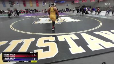 180 lbs Cons. Round 1 - Paris Willis, Baldwin Wallace vs Josie Hause, Adrian College