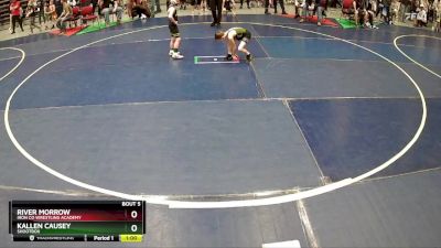 53 lbs Champ. Round 1 - River Morrow, Iron Co Wrestling Academy vs Kallen Causey, Shootbox