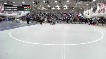 Boys 106 lbs Champ. Round 1 - Patrick Garcia, Alisal Boys vs Joshua Ortega, Kathleen MacDonald&nbsp;Boys