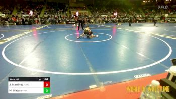 58 lbs Quarterfinal - John (JJ) Martinez, Pomona Elite vs Mitchell Waters, Greater Heights Wrestling