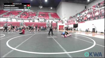 64-70 lbs Rr Rnd 2 - Autumn Foust, Keystone Kids Wrestling Club vs Kadence McDowell, Noble Takedown Club