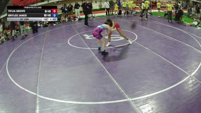 87 lbs Te'lia Grove, Hawaii 14U Girls vs Brylee Janes, Montana 14U Girls