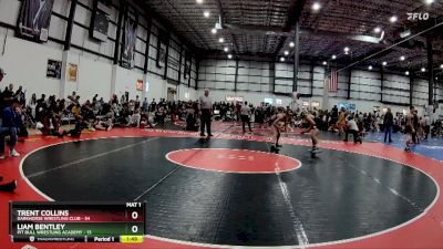 125 lbs Round 4 (6 Team) - Trent Collins, DARKHORSE WRESTLING CLUB vs Liam Bentley, PIT BULL WRESTLING ACADEMY