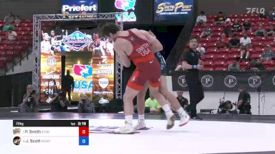 72 kg Final - Patrick Smith, Minnesota Storm vs Justus Scott, Army (WCAP)