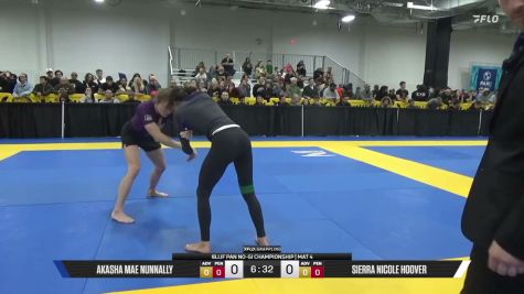 Sierra Nicole Hoover vs Akasha Mae Nunnally 2026 Pan IBJJF Jiu-Jitsu No-Gi Championship