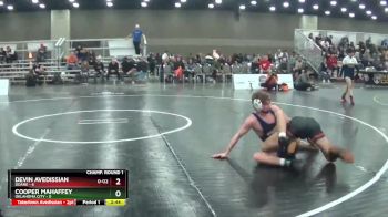 133 lbs Round 1 (16 Team) - Cooper Mahaffey, Oklahoma City vs Devin Avedissian, Doane