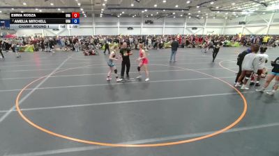 120 lbs Champ. Round 1 - Emma Kosza, Unattached vs Amelia Mitchell, Unattached