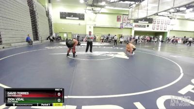 215 lbs Champ. Round 1 - David Torres, SAN FERNANDO vs Zion Vidal, SAN PEDRO