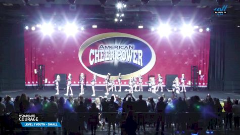 World Elite - Courage [2025 L1 Youth - Small Day 1] 2025 Cheer Power Grand Nationals