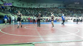 118 lbs Round Of 128 - Kole Hetrick, Blackwell vs Eli Eddington, Owasso Junior High