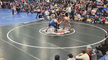 285 lbs 5th Place Match - Jayden John, Gowanda vs James Crooks, Akron