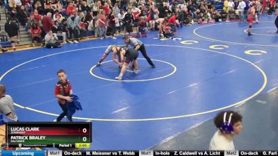 190 lbs Quarterfinal - Lucas Clark, Starpoint vs Patrick Braley, Falconer