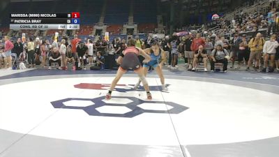 120 lbs Cons. Rd Of 32 - Marissa (Mimi) Nicolas, Indiana vs Patricia Bray, California