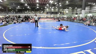 126 lbs Placement (4 Team) - Ethan Finn, NORTH CAROLINA WRESTLING FACTORY - RED vs Carl Andrade, BELIEVE TO ACHIEVE