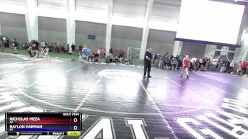 117 lbs Cons. Semi - Nicholas Meza, AZ vs Raylon Harman, MT