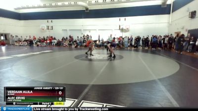 129-131 lbs Round 1 - Verdaan Aujla, Blaine vs Alec Ervig, Lake Stevens