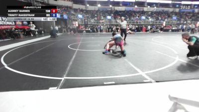 131.2-143.7 lbs Consi Of 16 #2 - Audrey Barnes, Team Intensity vs Trinity Rakestraw, Shelton Wrestling Academy