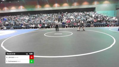 115 lbs Round Of 32 - Arlie Jensen, Grantsville vs Tatiana Colmenero, Gilroy