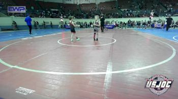 49 lbs Consi Of 8 #2 - TeeJay Henry, Comanche Takedown Club vs Brylen Buckner, Weatherford Youth Wrestling