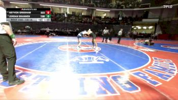 138-1A Champ. Round 1 - Keyvon Gresham, Oglethorpe County vs Jordan Brannen, Toombs County