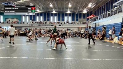 132 lbs Round 2 (6 Team) - Giovani DeLape, Pasco Wolfpack WC vs Alex Blanc, The Bad Natured Rodents