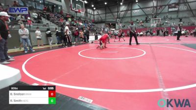 80 lbs Consi Of 4 - Brantley Snelson, Bransdall vs Rex Smith, Kiefer High School