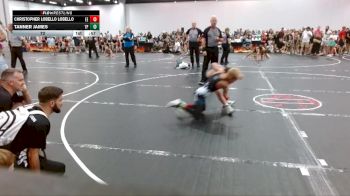 72 lbs Round 5 (8 Team) - Tanner James, Team Palmetto vs Christopher LoBello LoBello, Eagle Empire