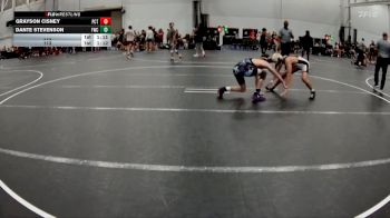 113 lbs Round 2 (4 Team) - Grayson Cisney, Palm City Thundercats vs Dante Stevenson, Freakztyle Wrecking Crew