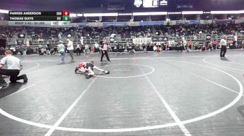 85 lbs Consi Of 8 #2 - Parker Anderson, Siouxland Wr Ac vs Thomas Suits, PSF Wr Ac