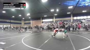 106 lbs Round Of 32 - Hunter Pollert, Bismarck Gorilla WC vs Santiago Guillent, Poway Elite