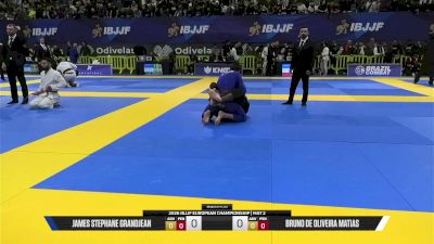 Bruno De Oliveira Matias vs James Stephane Grandjean 2026 European Jiu-Jitsu IBJJF Championship
