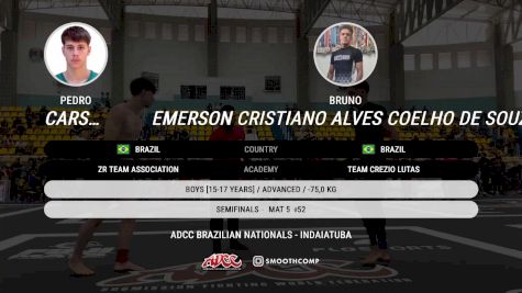 Bruno Emerson Cristiano Alves vs PEDRO CARSETI 2025 ADCC Brazilian Nationals