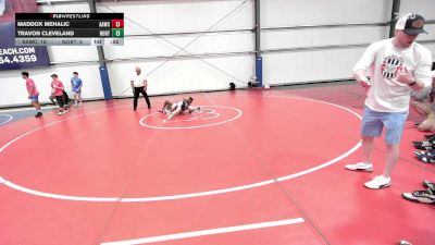 90 lbs Rr Rnd 3 - Maddox Mehalic, All-American Wrestling Club MS vs Travon Cleveland, North Carolina National Team Red