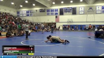 106 lbs Quarterfinal - Anthony Soto, Los Osos vs Andrew Huertas, Team Jackrabbits