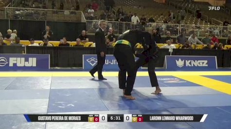 Laronn Lennard Wharwood vs Gustavo Pereira De Moraes 2025 Pan Jiu Jitsu IBJJF Championship