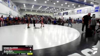 130 lbs Round 3 - Elias Delis, 951 Wrestling Club vs Ethan Villagran, Team SoCal WC