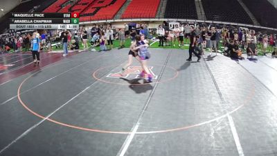 120 lbs 1st Place Match - Maquelle Pace, Utah vs Arabella Chapman, Washington