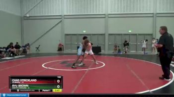 132 lbs Round 1 (8 Team) - Chad Strickland, Alabama vs Ryu Brown, South Carolina