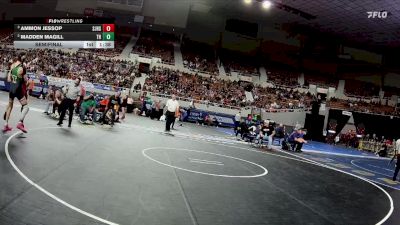 175-D4 Semifinal - Ammon Jessop, St. Johns High School vs Madden MaGill, Thatcher High School