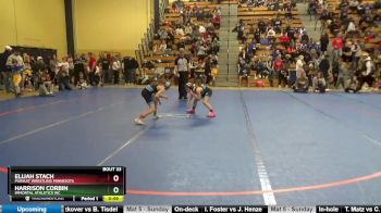 70 10U Cons. Round 1 - Elijah Stach, Pursuit Wrestling Minnesota vs Harrison Corbin, Immortal Athletics WC