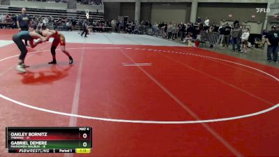 135 lbs Champ. Round 1 - Oakley Bornitz, TMBWWG vs Gabriel Demere, Mahnomen-Waubun