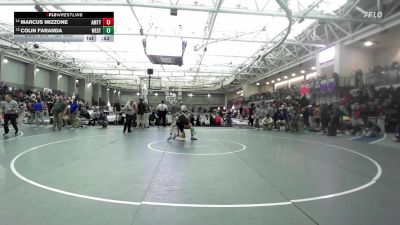 120 lbs Consi Of 8 #1 - Marcus Mizzone, Amity vs Colin Faranda, Westhill