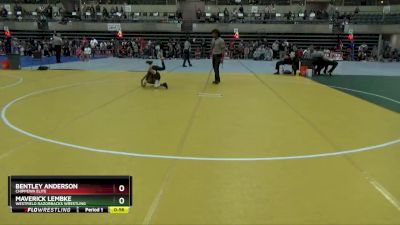 50 lbs Cons. Round 3 - Bentley Anderson, Chippewa Elite vs Maverick Lembke, Westfield Razorbacks Wrestling