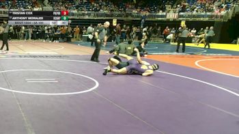 5A 150 lbs Cons. Round 2 - Tristan Cox, Comal Pieper vs Anthony Morales, Killeen Chaparral